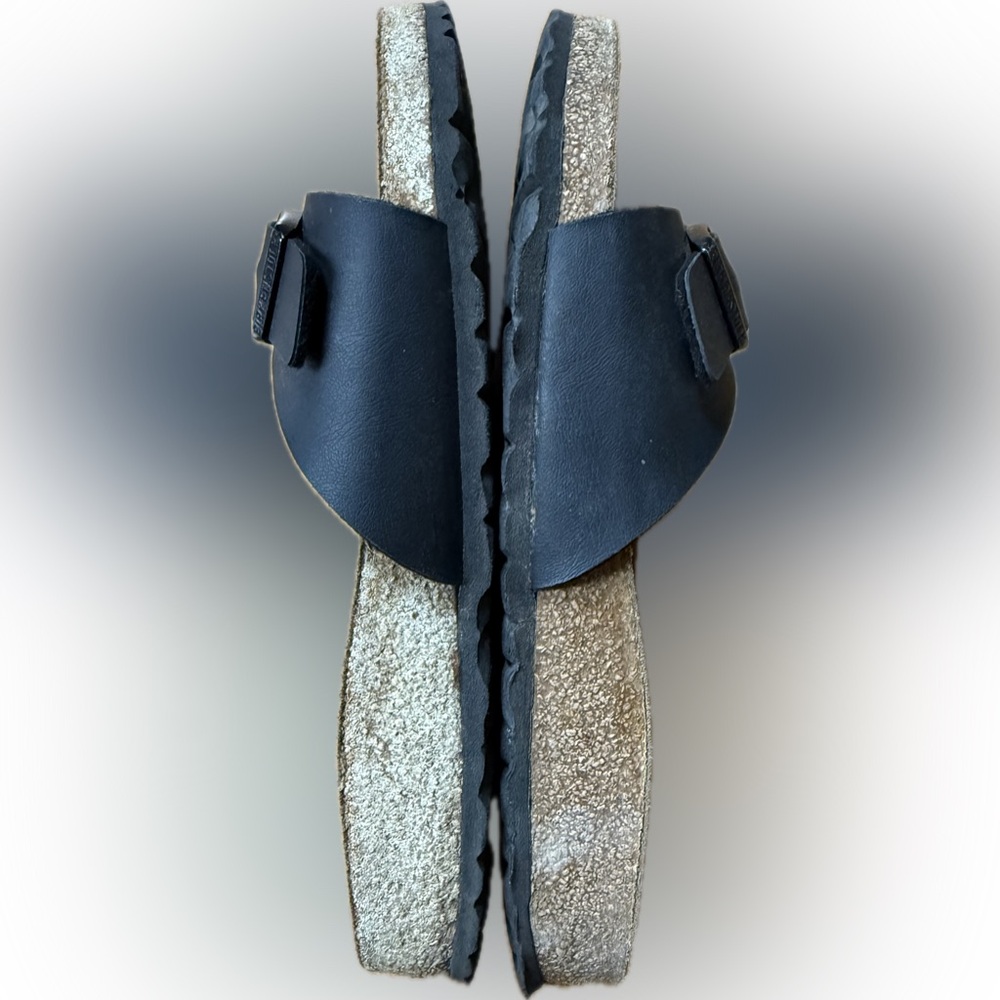 Birkenstock Madrid Classic Black Slip-On Sandals - Picture 5 of 6